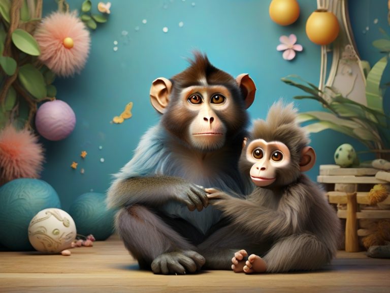 poupée singe